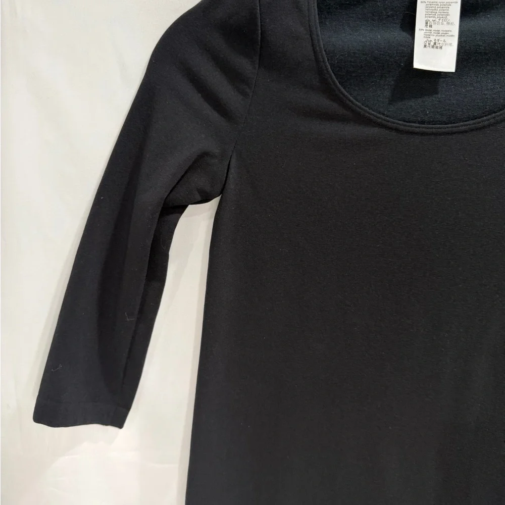 Wolford Black Barcelona Midi Bodycon Dress - Picture 3 of 12
